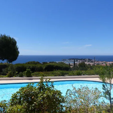 Superbe Appartement Vue Mer Et Piscine Bandol Buitenkant foto